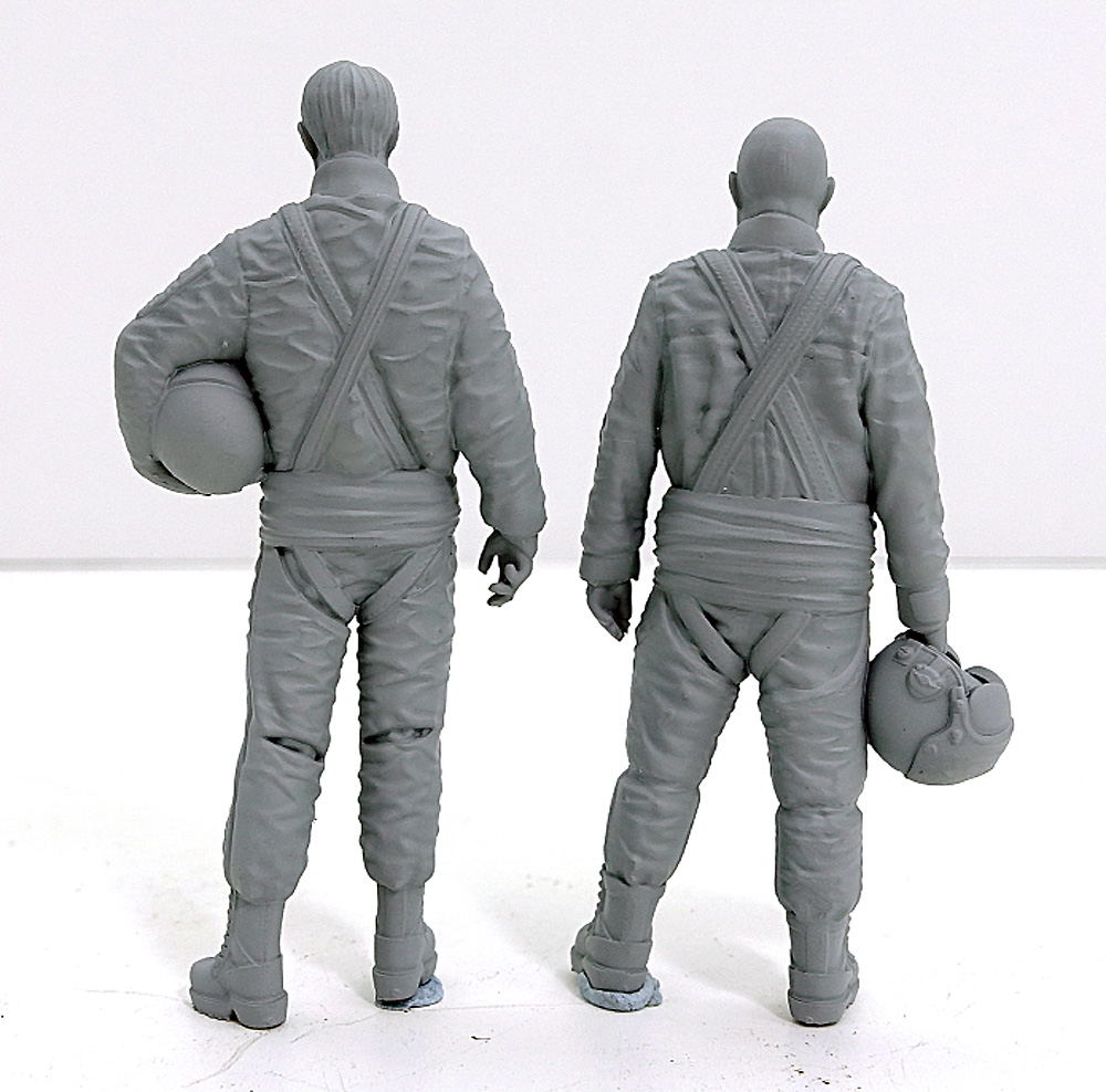 1/32 現用 イラン空軍 パイロットセット レジン (トリファクトリー MILITARY FIGURE SERIES No.MF-024A) 商品画像_4