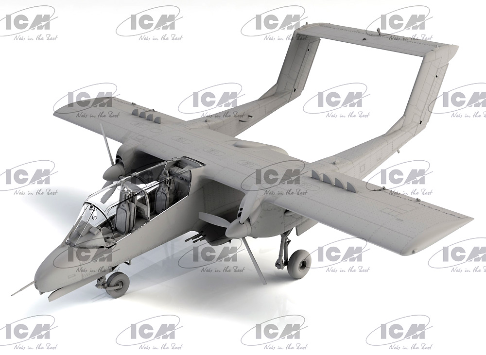 ベトナム USAF エアフィールド プラモデル (ICM ダイオラマセット No.DS4803) 商品画像_1