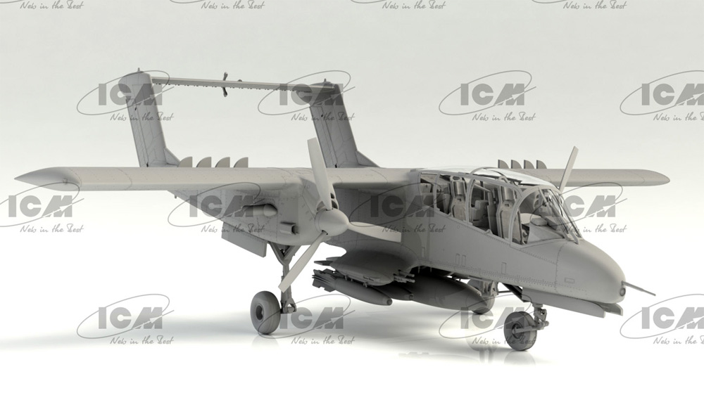 ベトナム USAF エアフィールド プラモデル (ICM ダイオラマセット No.DS4803) 商品画像_3