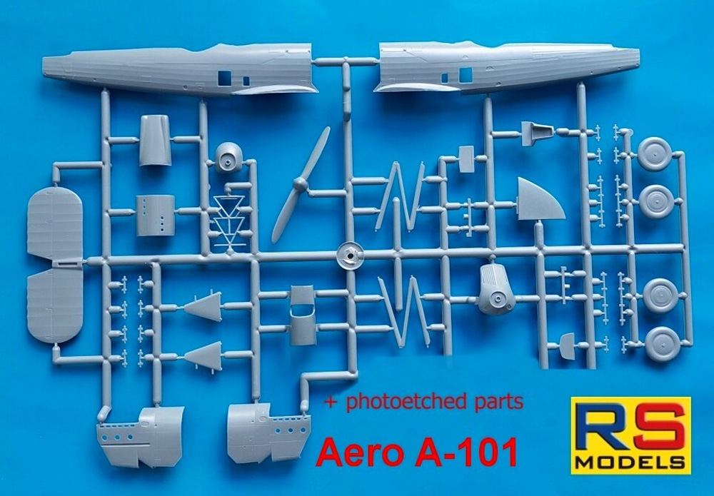 アエロ A-101 チェコスロバキア空軍 プラモデル (RSモデル 1/72 エアクラフト プラモデル No.92260) 商品画像_2