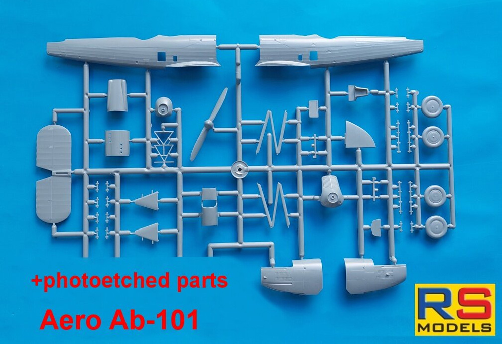 アエロ Ab-101 チェコスロバキア空軍 プラモデル (RSモデル 1/72 エアクラフト プラモデル No.92262) 商品画像_2