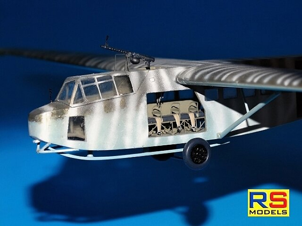 グラン・サッソ襲撃 DFS-230 ドイツ空軍 グライダー プラモデル (RSモデル 1/72 エアクラフト プラモデル No.92269) 商品画像_4