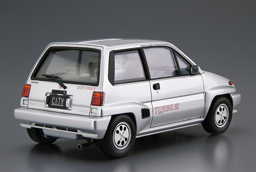 ホンダ AA シティ ターボ 2 '85 プラモデル (アオシマ 1/24 ザ・モデルカー No.060) 商品画像_3