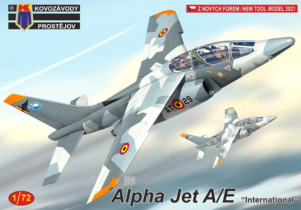 アルファジェット A/E インターナショナル プラモデル (KPモデル 1/72 エアクラフト プラモデル No.KPM0268) 商品画像