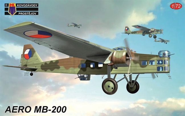 アエロ MB-200 爆撃機 プラモデル (KPモデル 1/72 エアクラフト プラモデル No.KPM0280) 商品画像