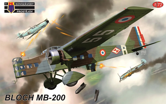ブロック MB-200 爆撃機 プラモデル (KPモデル 1/72 エアクラフト プラモデル No.KPM0281) 商品画像