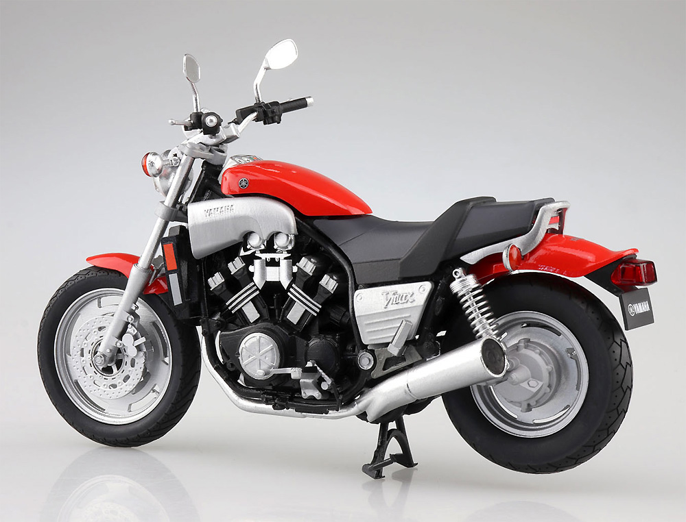 ヤマハ Vmax ファイアーレッド 完成品 (アオシマ 1/12 完成品バイクシリーズ No.109618) 商品画像_2