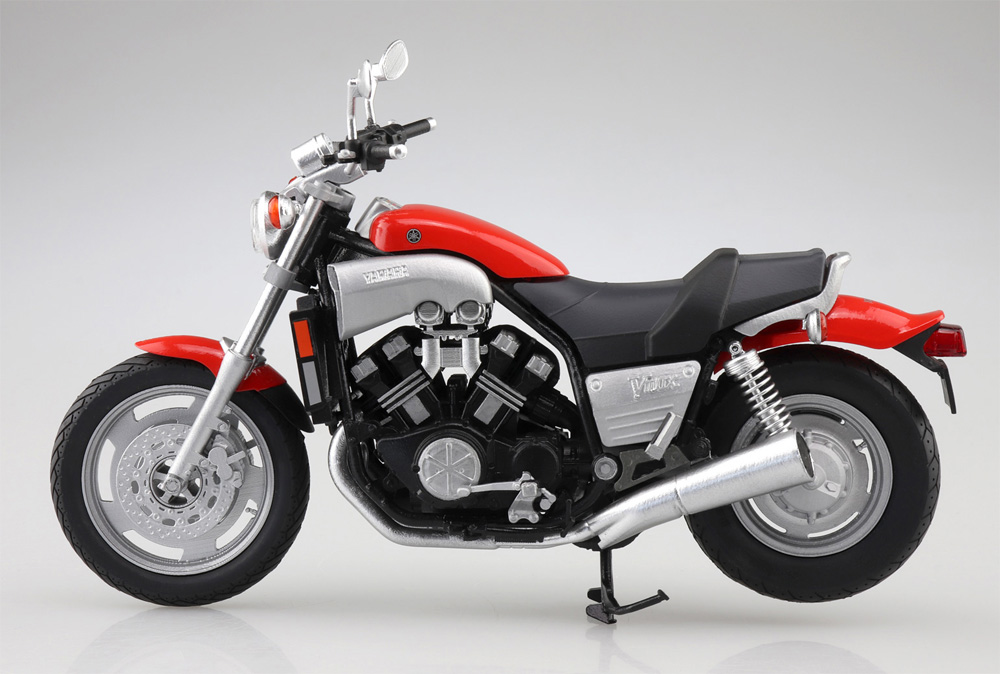 ヤマハ Vmax ファイアーレッド 完成品 (アオシマ 1/12 完成品バイクシリーズ No.109618) 商品画像_3