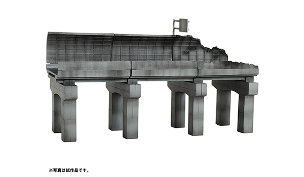 強襲の都市 A ハイウェイ プラモデル (トミーテック ジオコレ コンバット No.DCM014) 商品画像_1