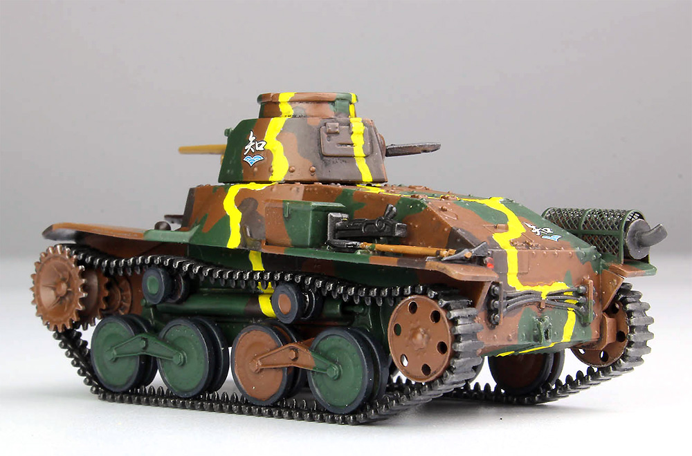 九五式軽戦車 知波単学園 プラモデル (プラッツ ガールズ＆パンツァー No.GP72-033) 商品画像_4