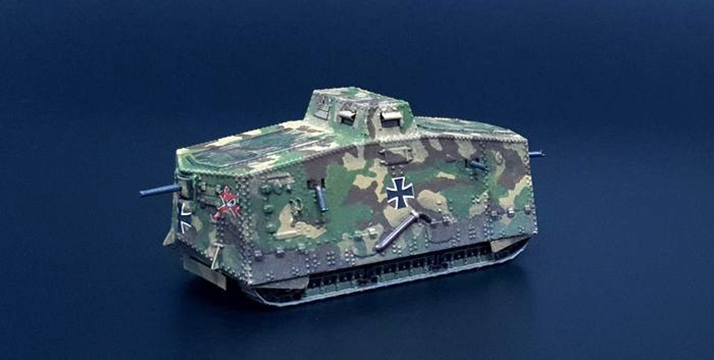 ドイツ A7V 戦車 レジン (ブレンガン 1/144 レジンキット No.BRS144060) 商品画像_2