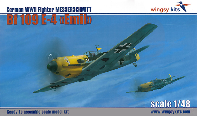 メッサーシュミット Bf109E-4 エミール プラモデル (ウイングジーキット 1/48 エアクラフト プラモデル No.D5-010) 商品画像