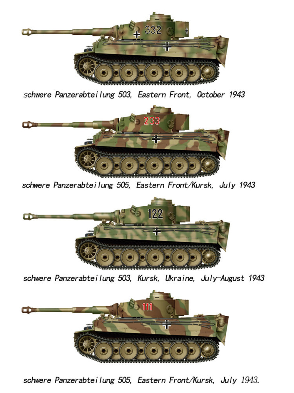 タイガー 1 初期型 w/フルインテリア クルスクの戦い プラモデル (タコム 1/48 ミリタリー No.USNO-006) 商品画像_2