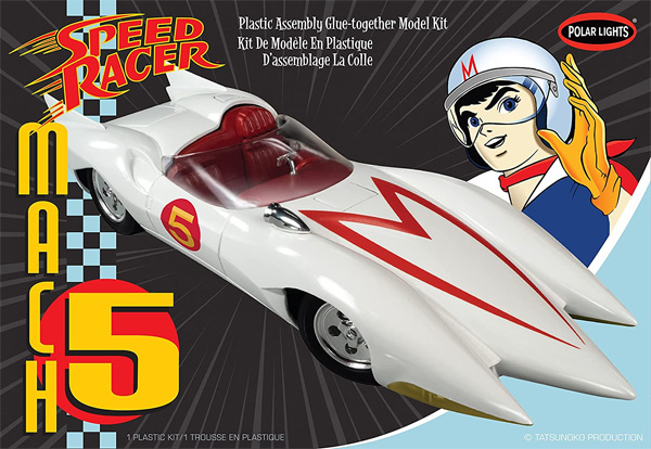 マッハ号 デラックス版 (SPEED RACER) プラモデル (ポーラライツ プラスチックモデルキット No.POL990M/12) 商品画像