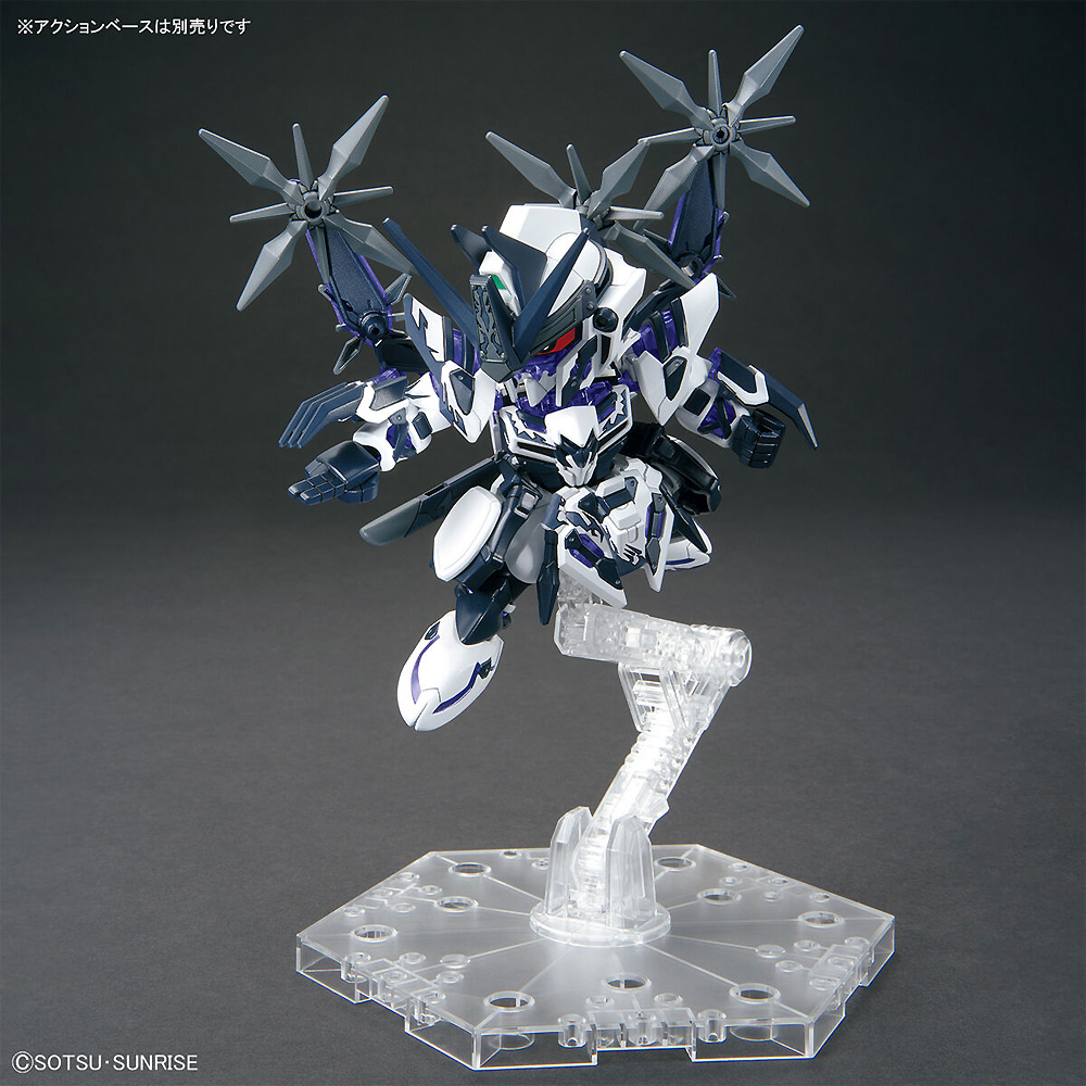 才蔵ガンダムデルタカイ プラモデル (バンダイ SDガンダム ワールドヒーローズ No.022) 商品画像_3