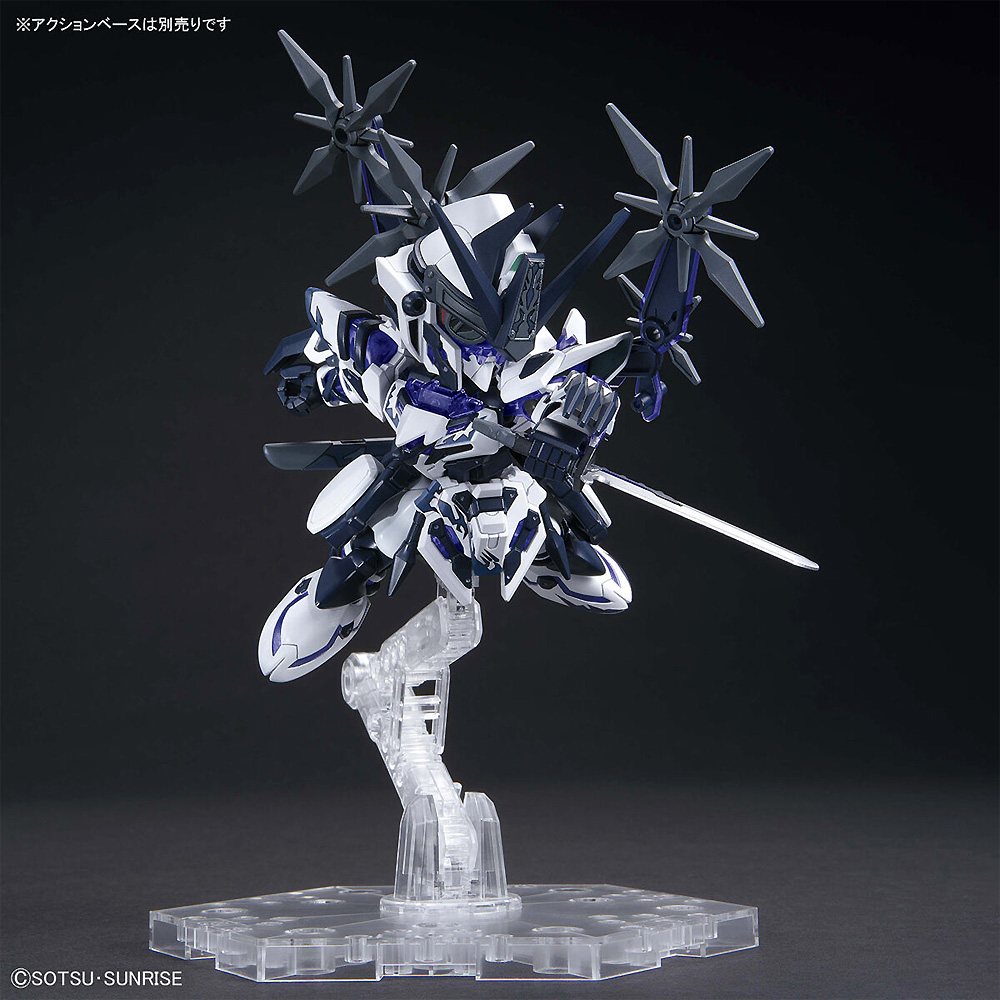 才蔵ガンダムデルタカイ プラモデル (バンダイ SDW (SDガンダム ワールドヒーローズ) No.022) 商品画像_4