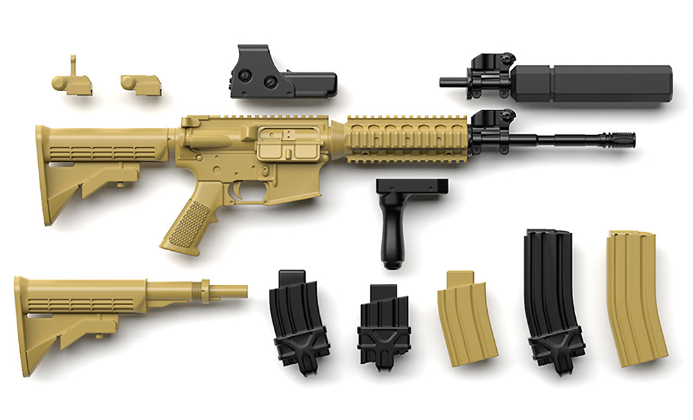 M4A1タイプ プラモデル (トミーテック リトルアーモリー （little armory） No.LADF021) 商品画像_1