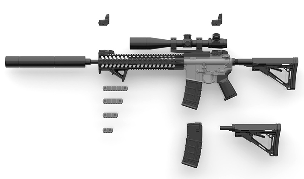 ドールズフロントライン ST-AR15 TYPE プラモデル (トミーテック リトルアーモリー （little armory） No.LADF024) 商品画像_1