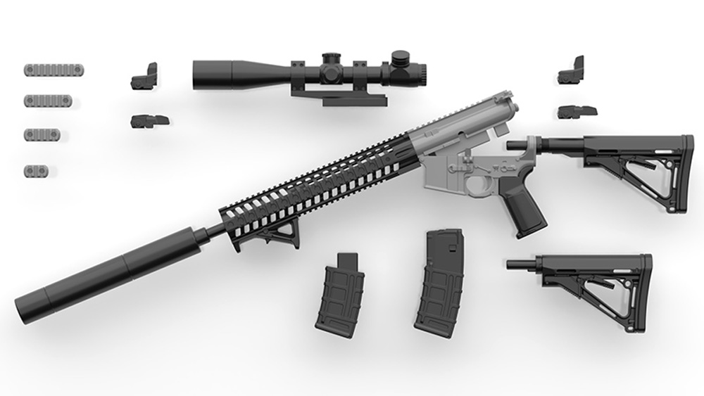 ドールズフロントライン ST-AR15 TYPE プラモデル (トミーテック リトルアーモリー （little armory） No.LADF024) 商品画像_2