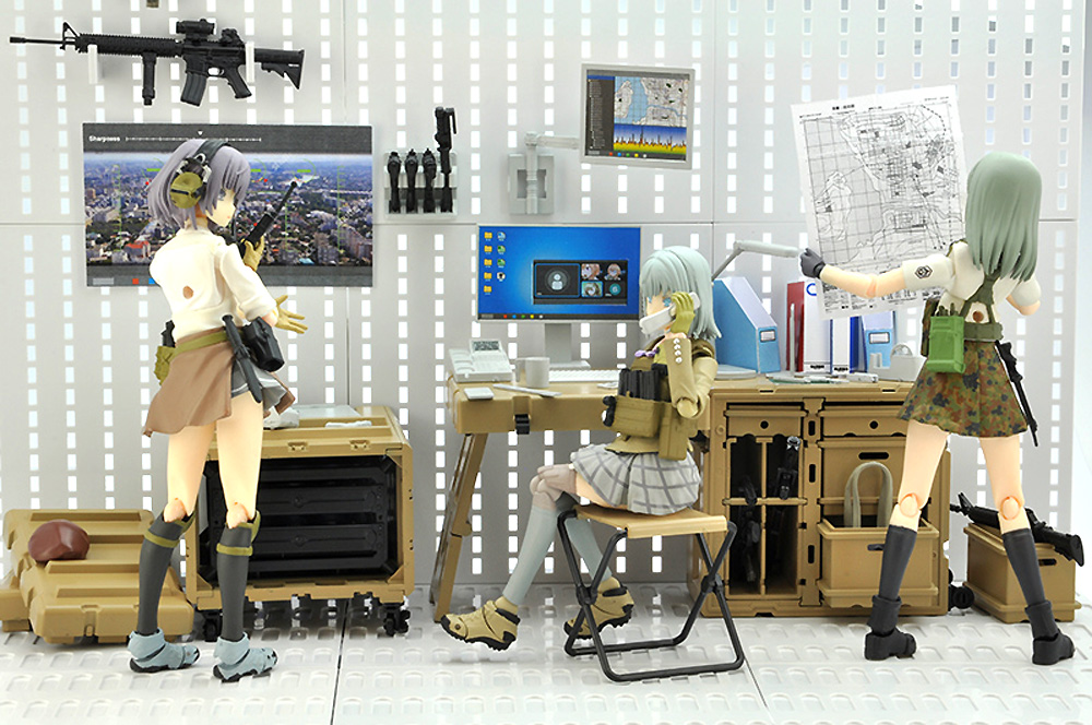 フィールドデスク A2 プラモデル (トミーテック リトルアーモリー （little armory） No.LD039) 商品画像_4