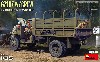 G7107 1.5t 4X4 カーゴトラック 金属車体 w/クルーフィギュア