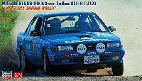 ハセガワ 1/24 自動車 限定生産 ニッサン ブルーバード 4ドア セダン SSS-R (U12型) 1989年 全日本ラリー