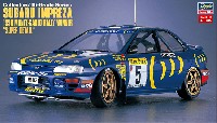 ハセガワ 1/24 自動車 限定生産 スバル インプレッサ 1995 モンテカルロラリー ウィナー スーパーディテール