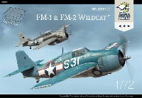 アルマホビー 1/72 エアクラフト プラモデル FM-1 & FM-2 ワイルドキャット デラックスセット