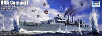 トランペッター 1/700 艦船シリーズ イギリス海軍 重巡洋艦 HMS コーンウォール