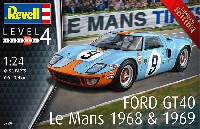 レベル カーモデル フォード GT40 ル・マン 1968＆1969