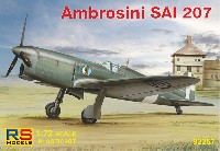 RSモデル 1/72 エアクラフト プラモデル アンブロシーニ SAI.207