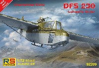 RSモデル 1/72 エアクラフト プラモデル グラン・サッソ襲撃 DFS-230 ドイツ空軍 グライダー