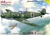AZ model 1/72 エアクラフト プラモデル メッサーシュミット Bf109E-1 JG.51
