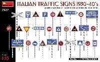 イタリア交通標識 1930-40年代