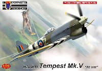 KPモデル 1/72 エアクラフト プラモデル ホーカー テンペスト Mk.5 世界大戦