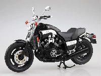 アオシマ 1/12 完成品バイクシリーズ ヤマハ Vmax ブラック 2