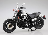 アオシマ 1/12 完成品バイクシリーズ ヤマハ Vmax ニューシルバーダスト