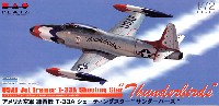 プラッツ 1/72 プラスチックモデルキット アメリカ空軍 練習機 T-33A シューティングスター サンダーバーズ