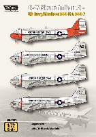 ウルフパック 1/72 デカール (WD) C-47 スカイトレイン Part.3 アメリカ海軍/アメリカ海兵隊 R4D-6＆R4D-7