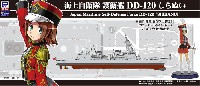 ピットロード 1/700 スカイウェーブ J シリーズ 海上自衛隊 護衛艦 DD-120 しらぬい 自衛官 鹿島あさひ 1等海尉 カラーカート隊リーダー フィギュア付き