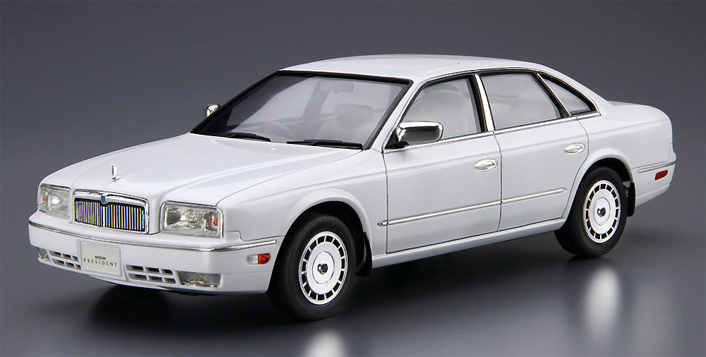 ニッサン G50 プレジデント JS/インフィニティ Q45 '89 プラモデル (アオシマ 1/24 ザ・モデルカー No.089) 商品画像_2