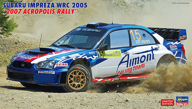 スバル インプレッサ WRC 2005 2007 アクロポリス ラリー プラモデル (ハセガワ 1/24 自動車 限定生産 No.20558) 商品画像