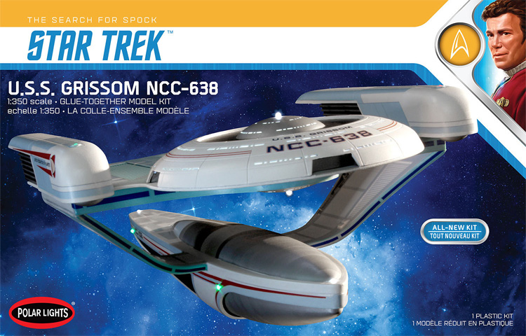 U.S.S. グリソム NCC-638 プラモデル (ポーラライツ スタートレック (STAR TREK) No.POL991M/12) 商品画像