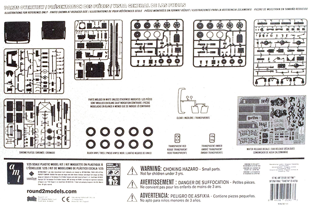 ラットフィンク インターナショナル・トランスター CO-4070A プラモデル (amt 1/25 カーモデル No.AMT1291) 商品画像_1