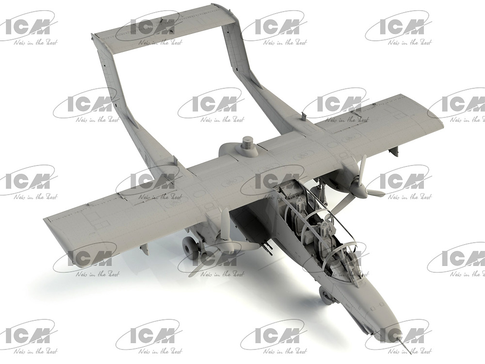 OV-10D+ ブロンコ プラモデル (ICM 1/48 エアクラフト プラモデル No.48301) 商品画像_2