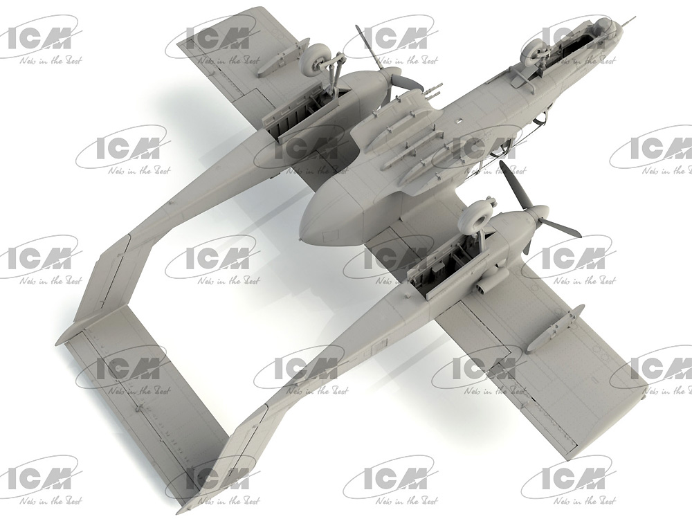 OV-10D+ ブロンコ プラモデル (ICM 1/48 エアクラフト プラモデル No.48301) 商品画像_4