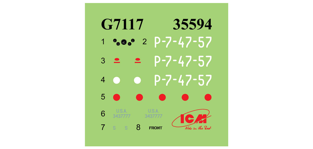 ソビエト G7117 トラック w/ドライバー プラモデル (ICM 1/35 ミリタリービークル・フィギュア No.35594) 商品画像_1