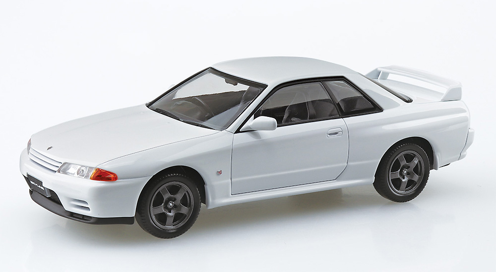 ニッサン R32 スカイライン GT-R / クリスタルホワイト プラモデル (アオシマ ザ・スナップキット No.014-B) 商品画像_1