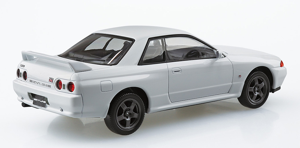 ニッサン R32 スカイライン GT-R / クリスタルホワイト プラモデル (アオシマ ザ・スナップキット No.014-B) 商品画像_2
