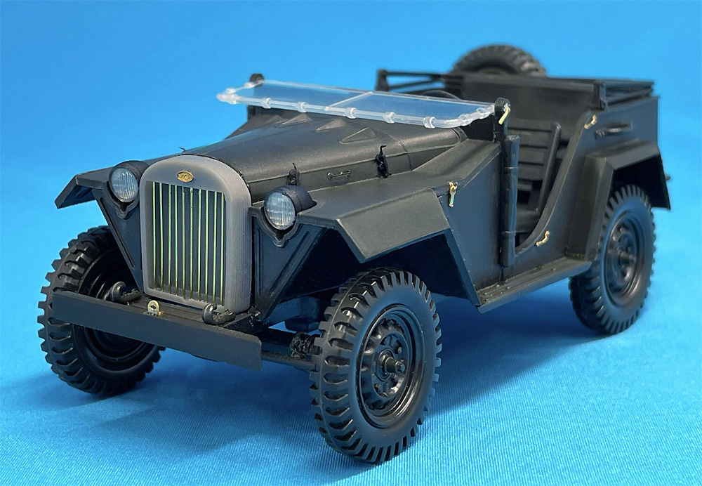 ロシア フィールドカー GAZ67 3Dパーツセット レジン (パッションモデルズ 1/35 アクセサリーシリーズ No.P35T-012) 商品画像_2